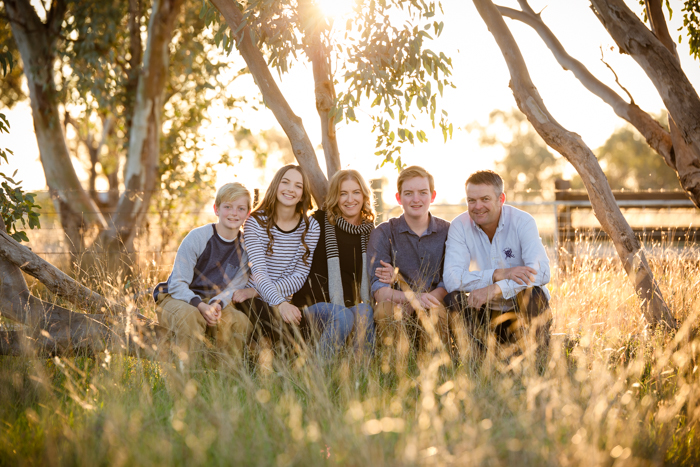Country Family Portrait Tamworth Photography