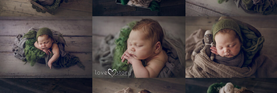 Tamworth newborn Baby photography session
